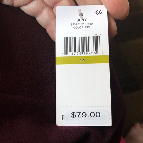 SLNY Dress. NWT Womens size 12 - Picture 4 of 4